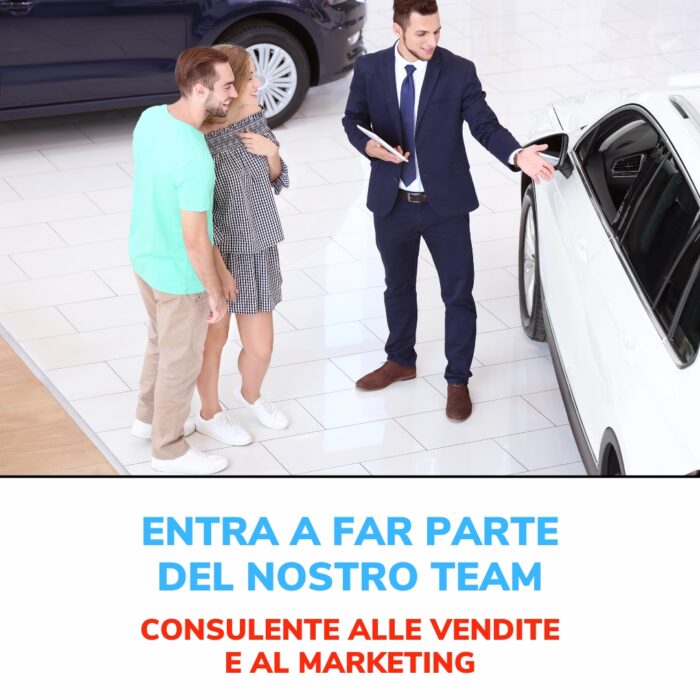 consulente alle vendite junuor