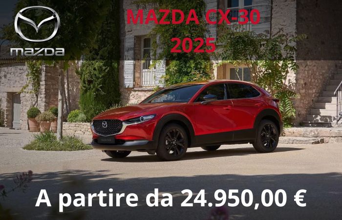 Promo Mazda CX- 30 - Tecnostile Rovigo