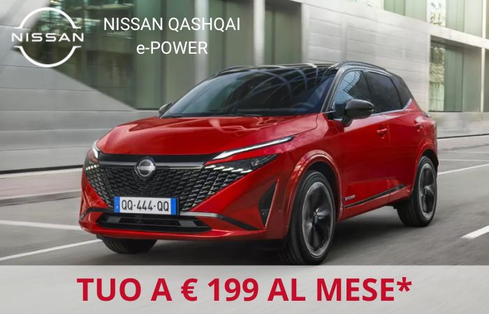 Promo Nissan Qashqai - Tecnostile Rovigo