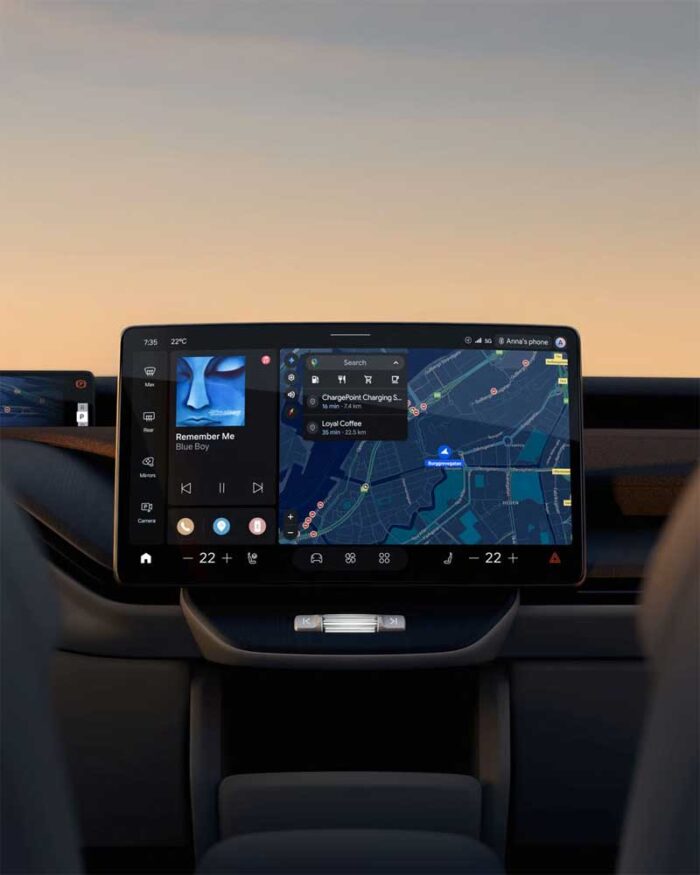 Volvo EX60 - tecnologia