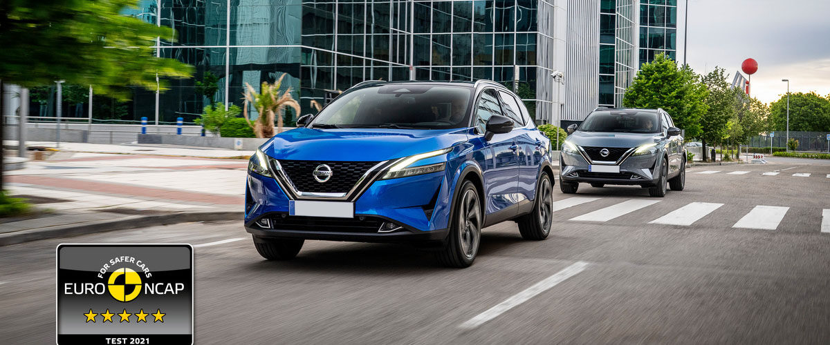 Nuovo Qashqai a 5 stelle