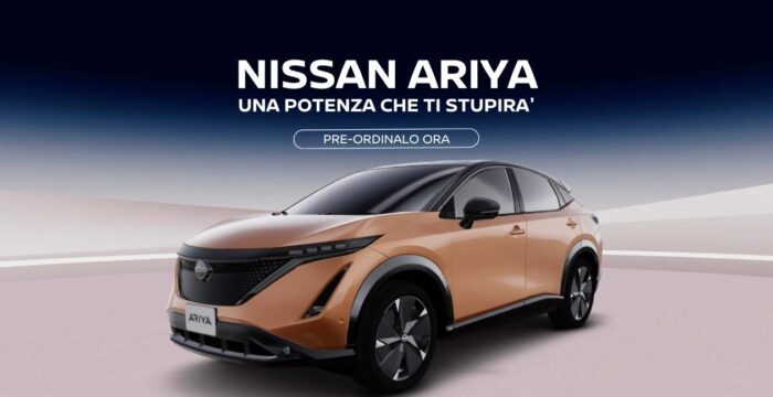 Pre-ordina Nissan Ariya