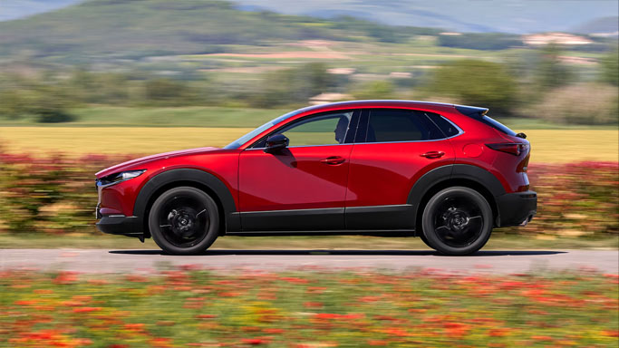 Mazda CX 30 umano centrico