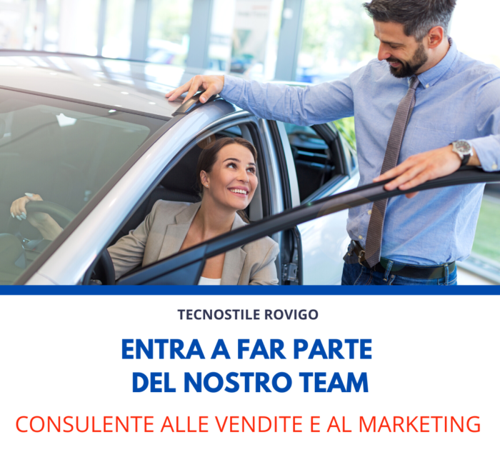 Ricerca Consulente alle vendite