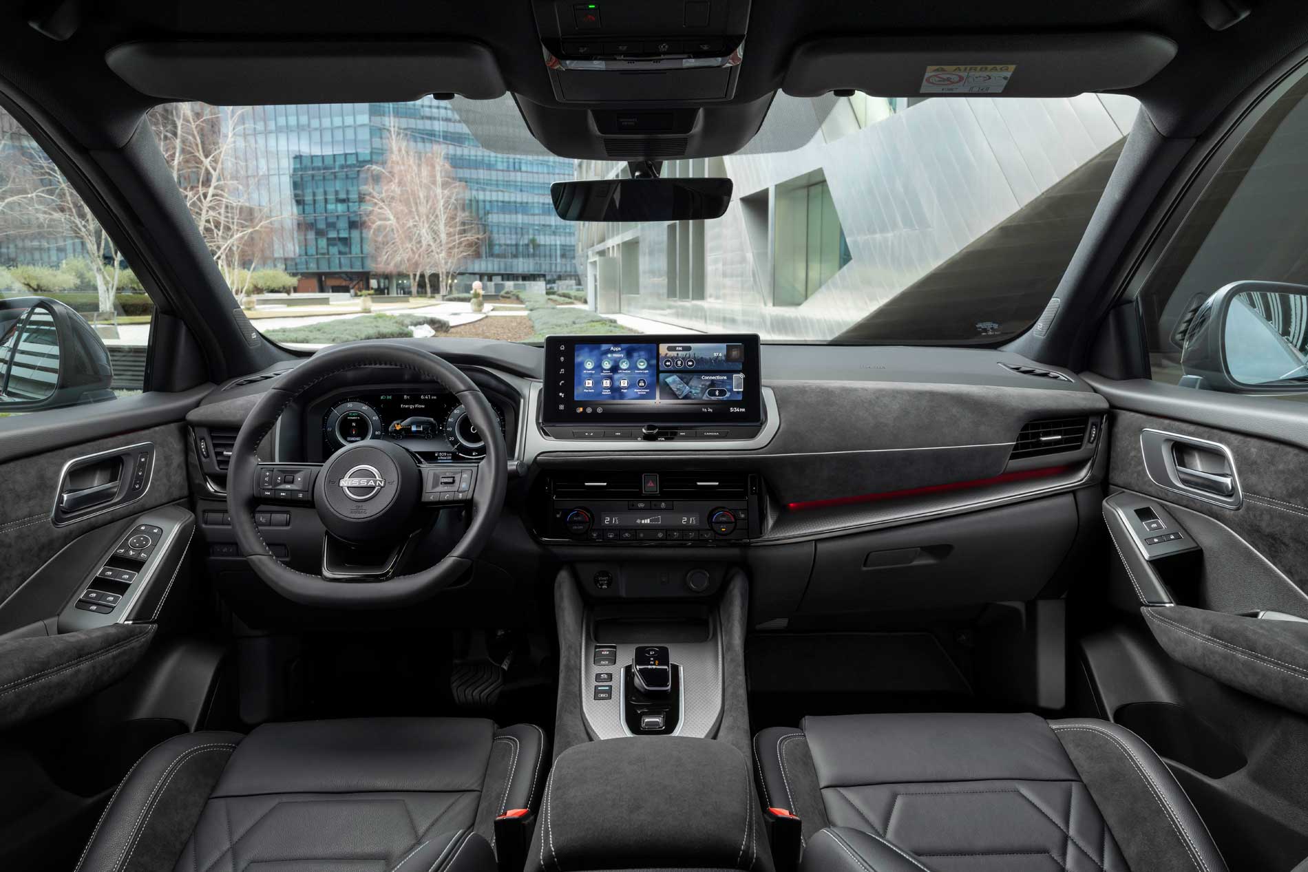 Interni del nuovo Nissan Qashqai 2024