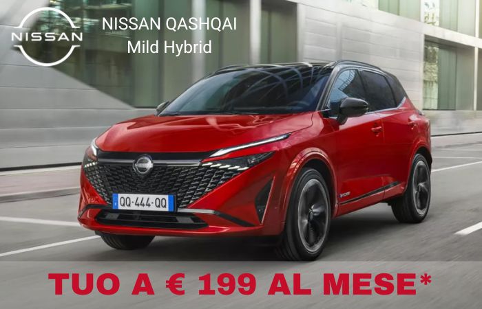 Promo Nissan Qashqai - Tecnostile Rovigo