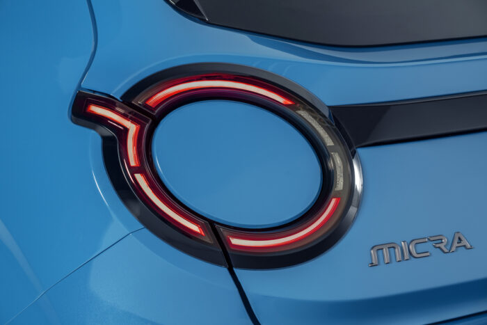 Nuova Micra fanale posteriore