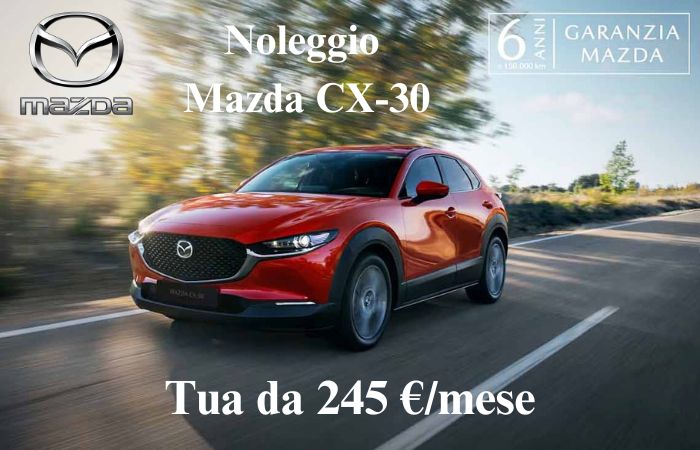 Noleggio Mazda CX-30