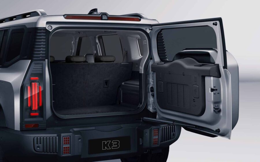 ICH-X K3 Portellone con chiusura soft touch