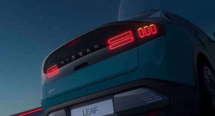 Nissan Leaf illuminante