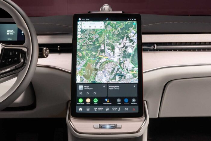 Volvo ES90 8 Volvo ES90 infotainment