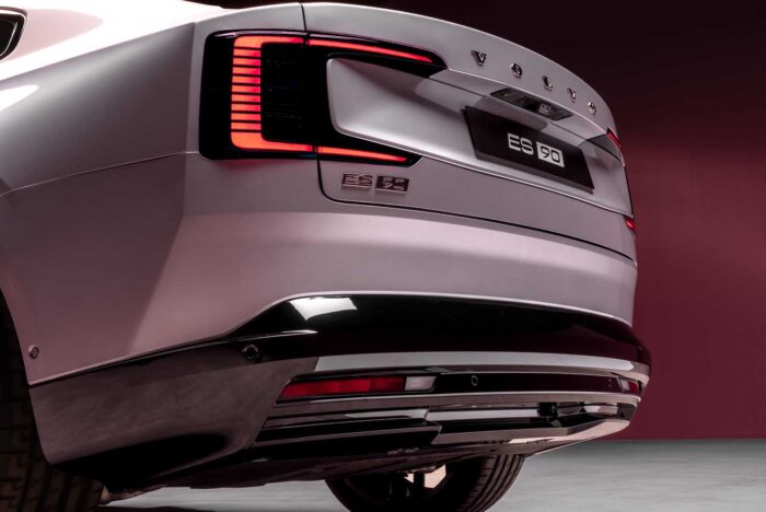 Volvo ES90 9 Volvo ES90 posteriore