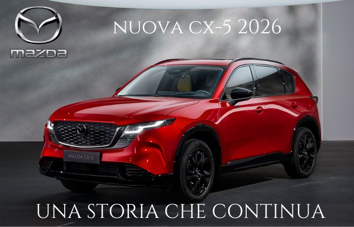 Nuova Mazda CX-5 2026